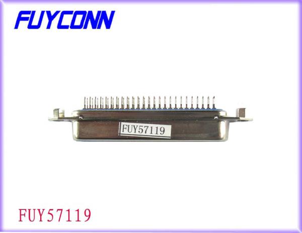 Receptacle IEEE 1284 Connector, 36 Pin Female Centronic PCB Stragiht Connector