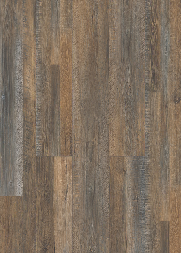7''X48'' Rigid Core SPC Ultra Thin Stone Plastic Composite Scrabble Oak GKBM DM-W40035