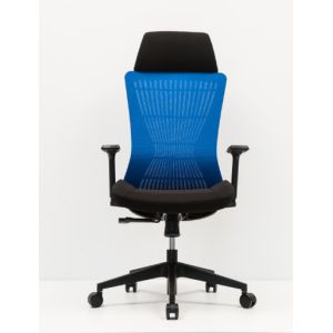  0.105m3 Black Mesh Arm Chair Reclining Swivel For Computer Desk Manufactures