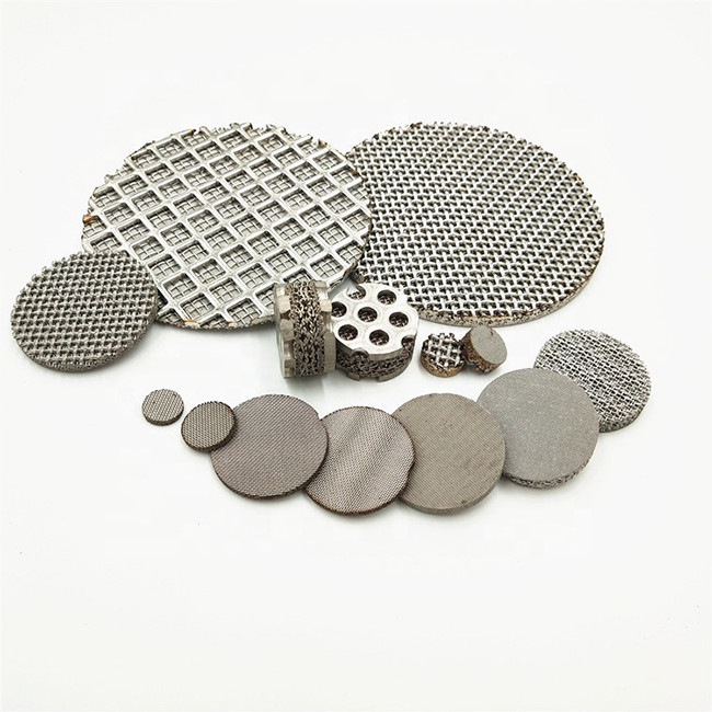 Stainless Steel Sintered Wire Mesh Filter Screen For Pharmaceutical Industry