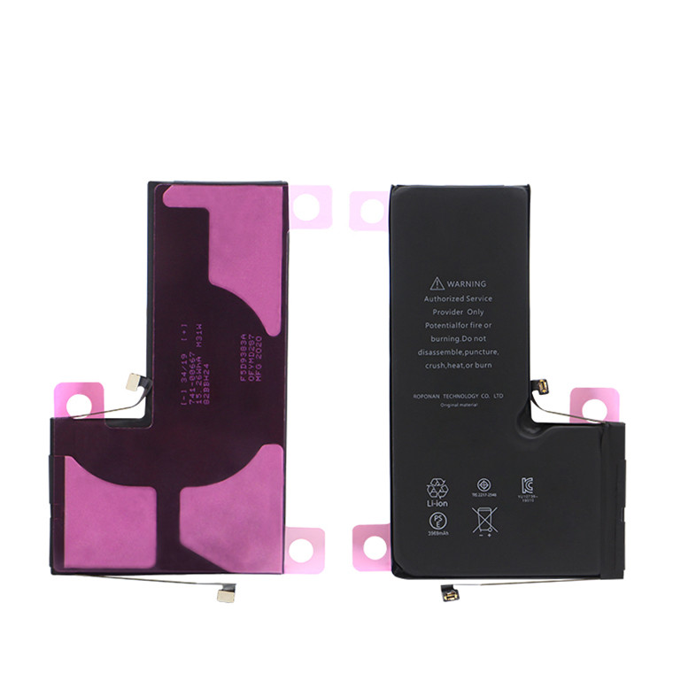 Black Lithium Ion Cell Phone Battery For Iphone X XS XR MAX 11 PRO