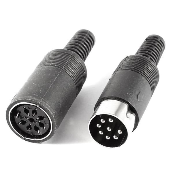 Japan Market KH-71002 CN FUJ Copper DIN Connector PPT Tube 3pin 5 Pin 9 Pin