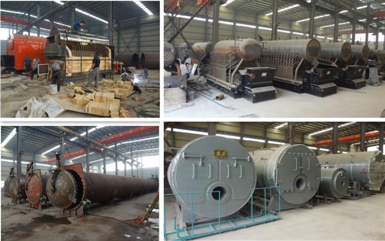 Yinchen Brand Automatic Horizontal Gas Fired Laundry Diesel Steam Boiler Price