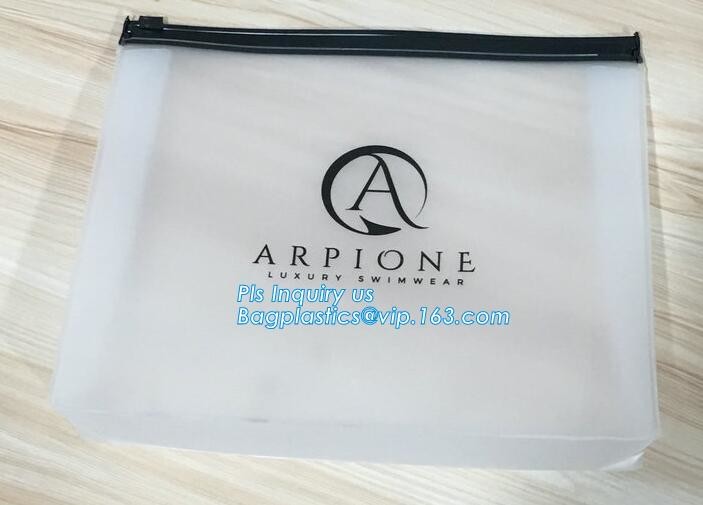 underwear bra packaging slider Zip lockkk bags, customized slider zipper bag, top slider zipper bag zipper silver foil garm