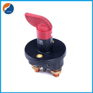 Truck Car Electrical Starter Switch , Brass Terminal Main Battery Disconnect
