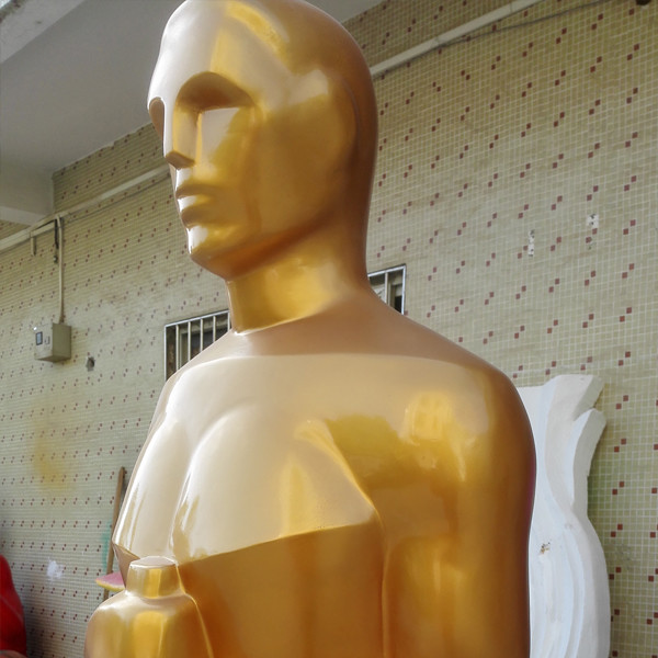 life size Oscar statue/sculpture for sale with existing mold as souvenir craft gift
