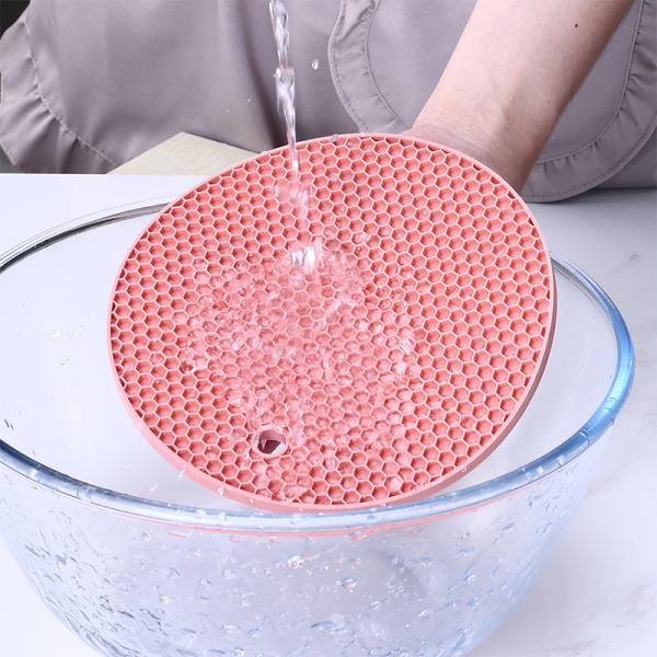 Silicone Pot Holder, Hot Pads,Heat Resistant Coasters, Tableware Insulation Pad