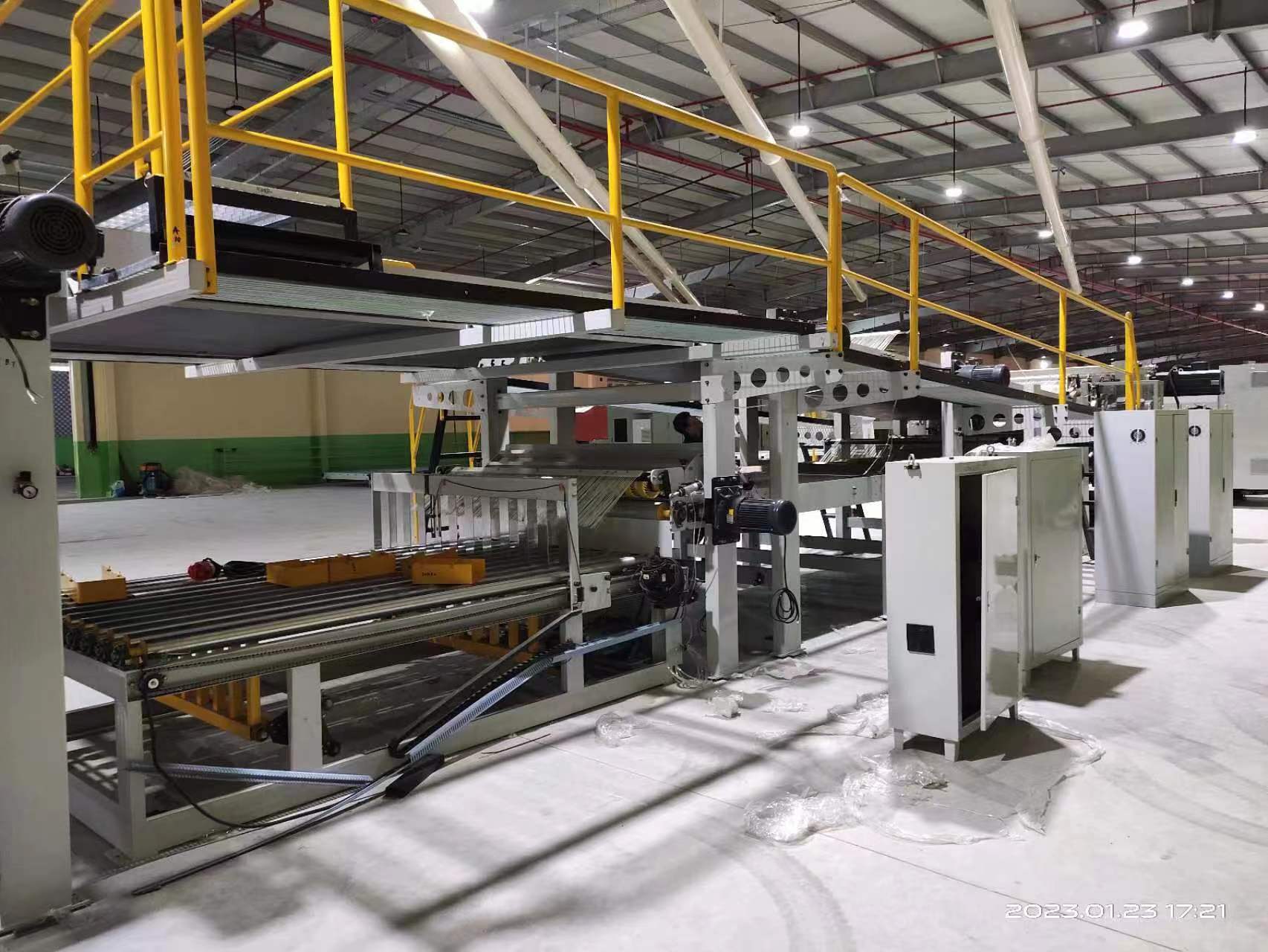 Corrugated Cardboard Production Line With 3 5 Or 7 Layers And Advanced Technology