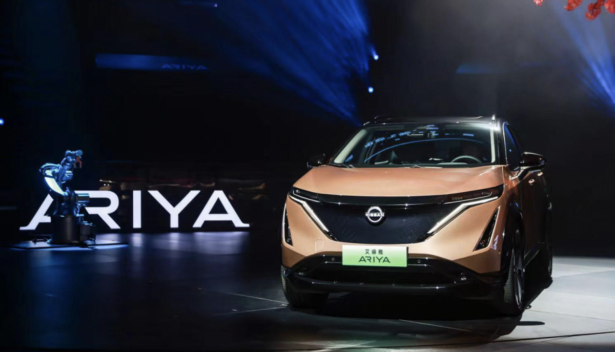 Japanese Brand NISSAN ARIYA 2023 2WD LONG RANGE made in China New Energy Vehicles
