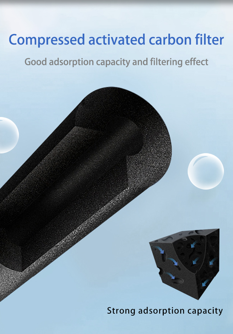 NSF Certified 10 Inch CTO Drinking Water Filtration with Activated Carbon Voltage V 0