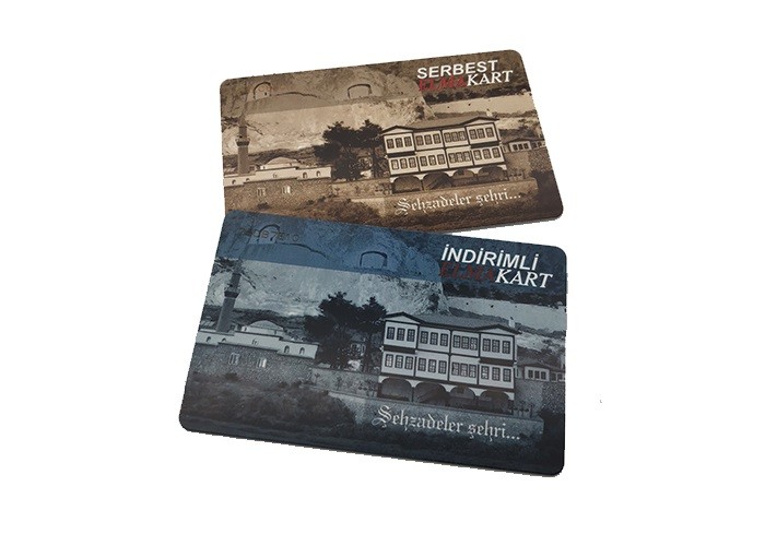PVC / PET RFID Hotel Key Cards Blank Smart Key Card For Different Lock System