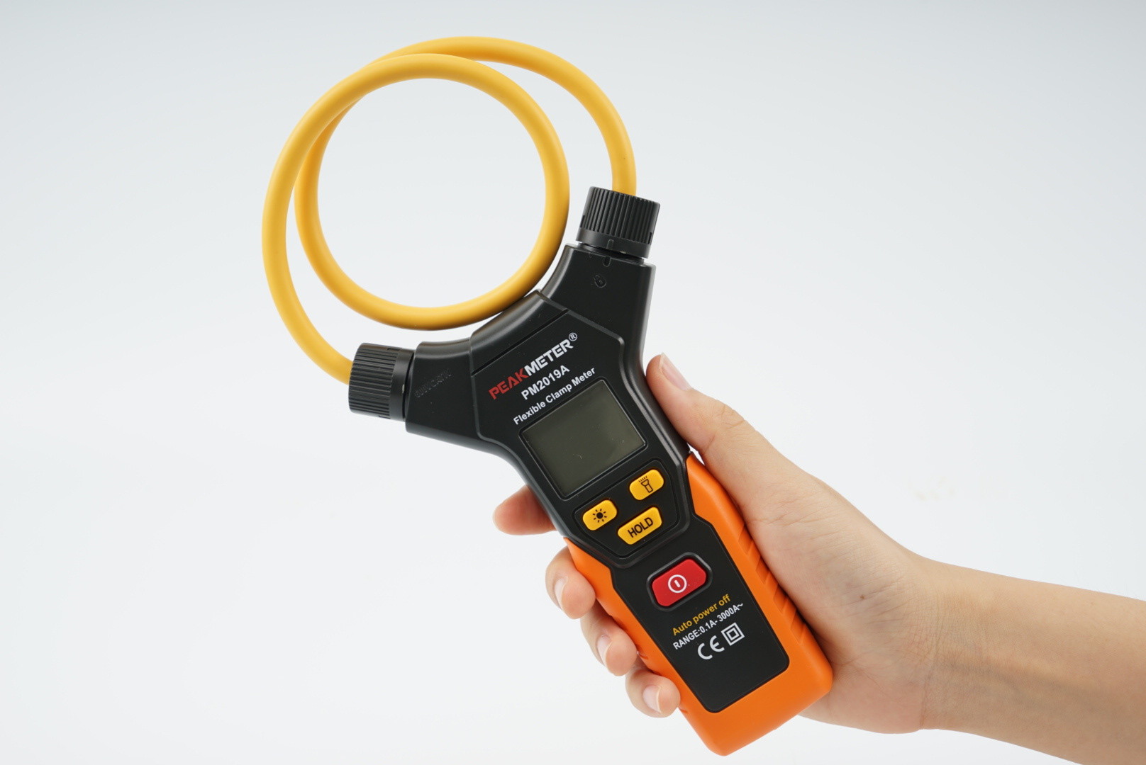 Hand - Held Digital Flexible Clamp Multimeter WIth Voltage And Current Measurement