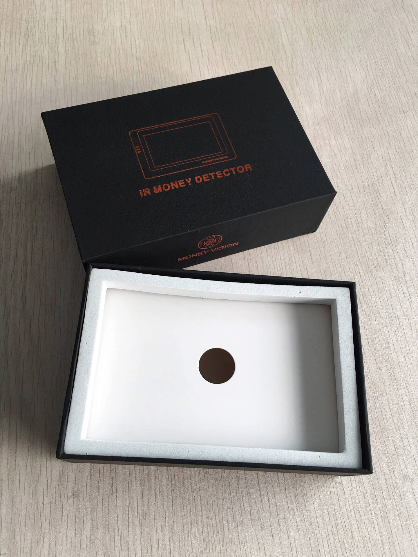 Mini Infrared Currency Detector Machine , Rechargeable Lithium Battery Money Detector V88