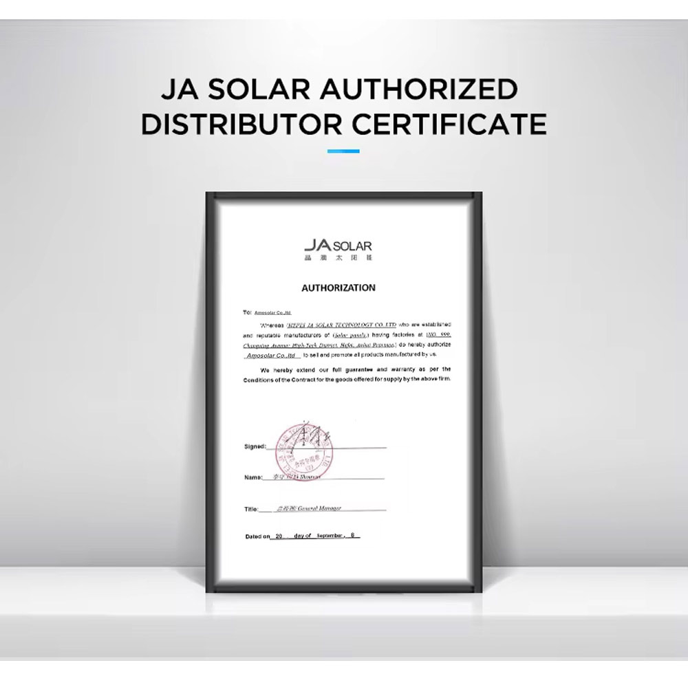 182mmx94mm Cell Size Bifacial JA Solar Panel 445w 450w 455w Long Life Solar PV Module