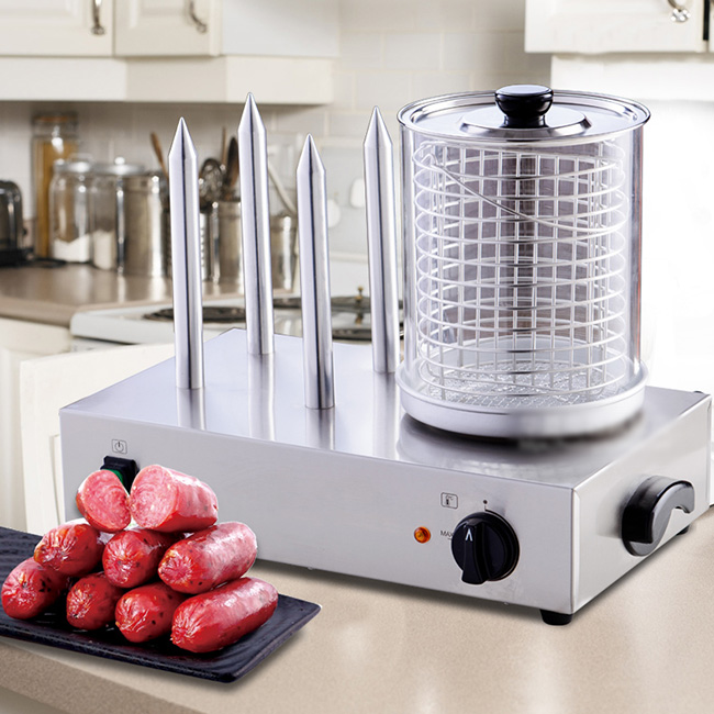 Hotdog Boiler Hot Dog Grill Sausage Steamer For Catering Equipment