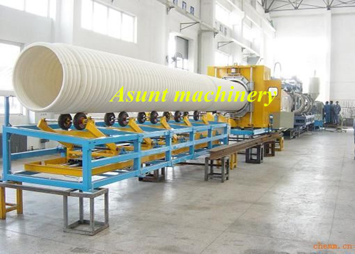 Automatic PE PP Water Pipe Making Machine PE PP Double Wall Corrugated Production Line