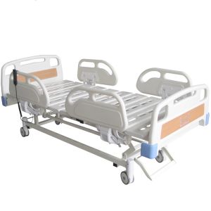 China 215MM Full Electric Hospital Bed With Premium Foam Mattress And Full Rails on sale