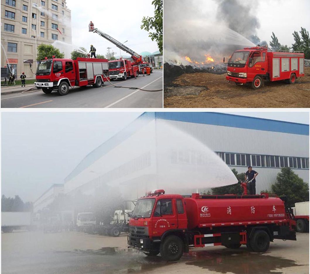 Dongfeng 12000 Liter Water Fire Truck for Fire Emergency Engine with Good Price