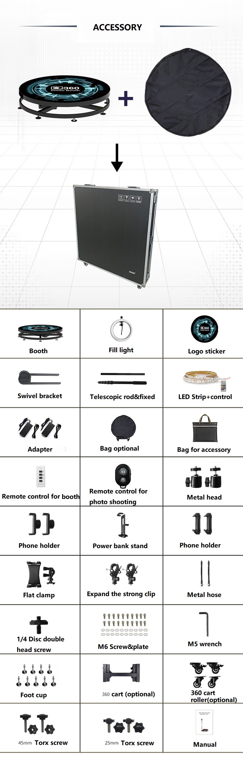Live show wifi selfie ring light cabina de fotos photobooth 360 video booth camera 360 photo booth automatic rotation with stand