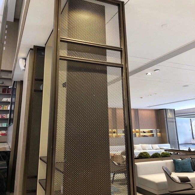Architectural Grade Stainless Steel Mesh Panels For Enhancing Cabinet Doors In Contemporary Kitchens And Storage Spaces