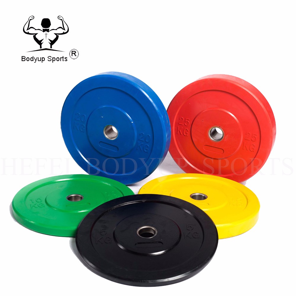 Weight Lifting Barbell Competition Crossfit Bumper Weight Plates