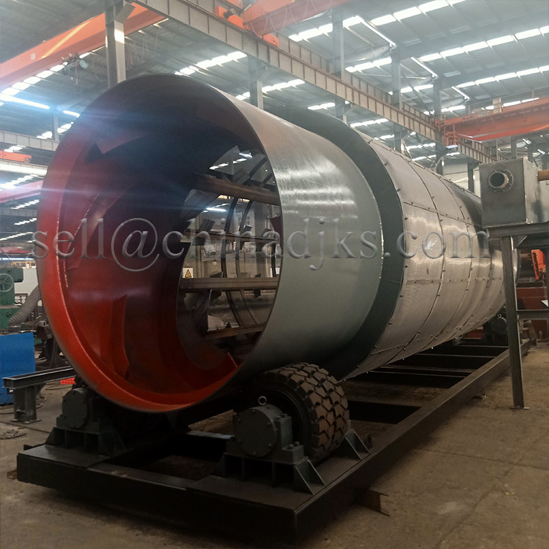 Separating Rotary Drying Machine Drum Screen Trommel