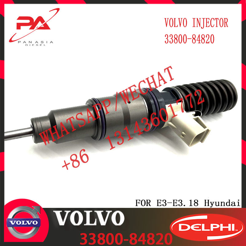21306407 V-O-L-V Diesel Injector 3380084820 BEBE4D19002 For Hyundai D6CC Engine