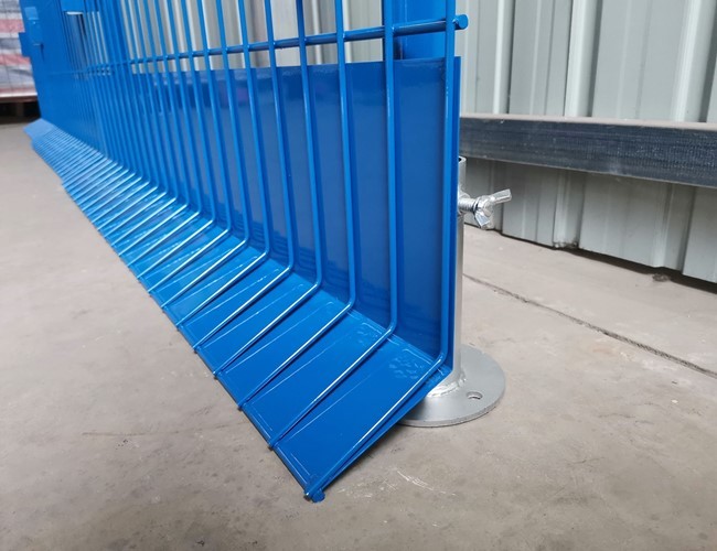 Temporary Powder Coated Edge Protection Barriers