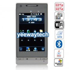  T5388 Quad Band Dual Cards Dual Cameras WiFi GPS Bluetooth Java 3.2 - inch Touch Screen Windows OS 6.5 China Phone Manufactures