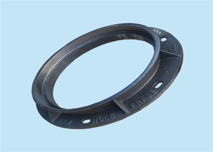 Drainage Cast Iron Drain Grate Round Inspection Chamber Cover 850x850 Mm