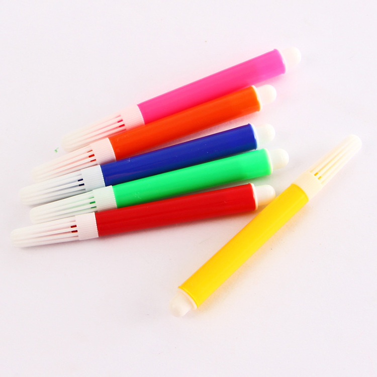 Watercolor Art Marker Pen Set for Kids Children 6PC Professional Deluxe Drawing Tools