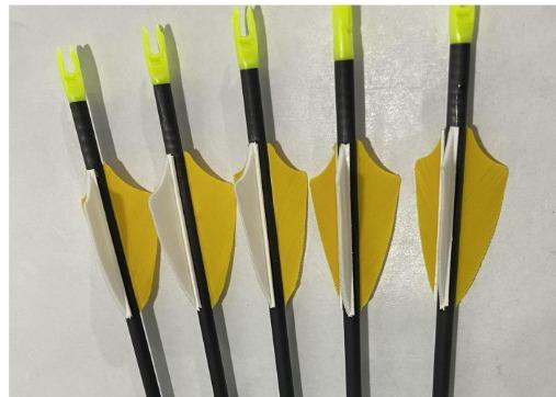 .165"(4.2mm) spine 600/800/1000/1200 Youth/Beginner/Starter Arrows with 70grs