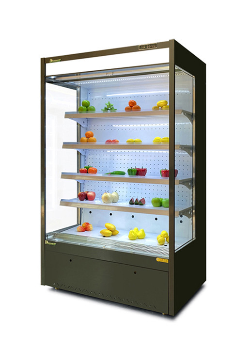  Convenience Store Energy Saving Multideck Open Chiller Upright R134a Manufactures