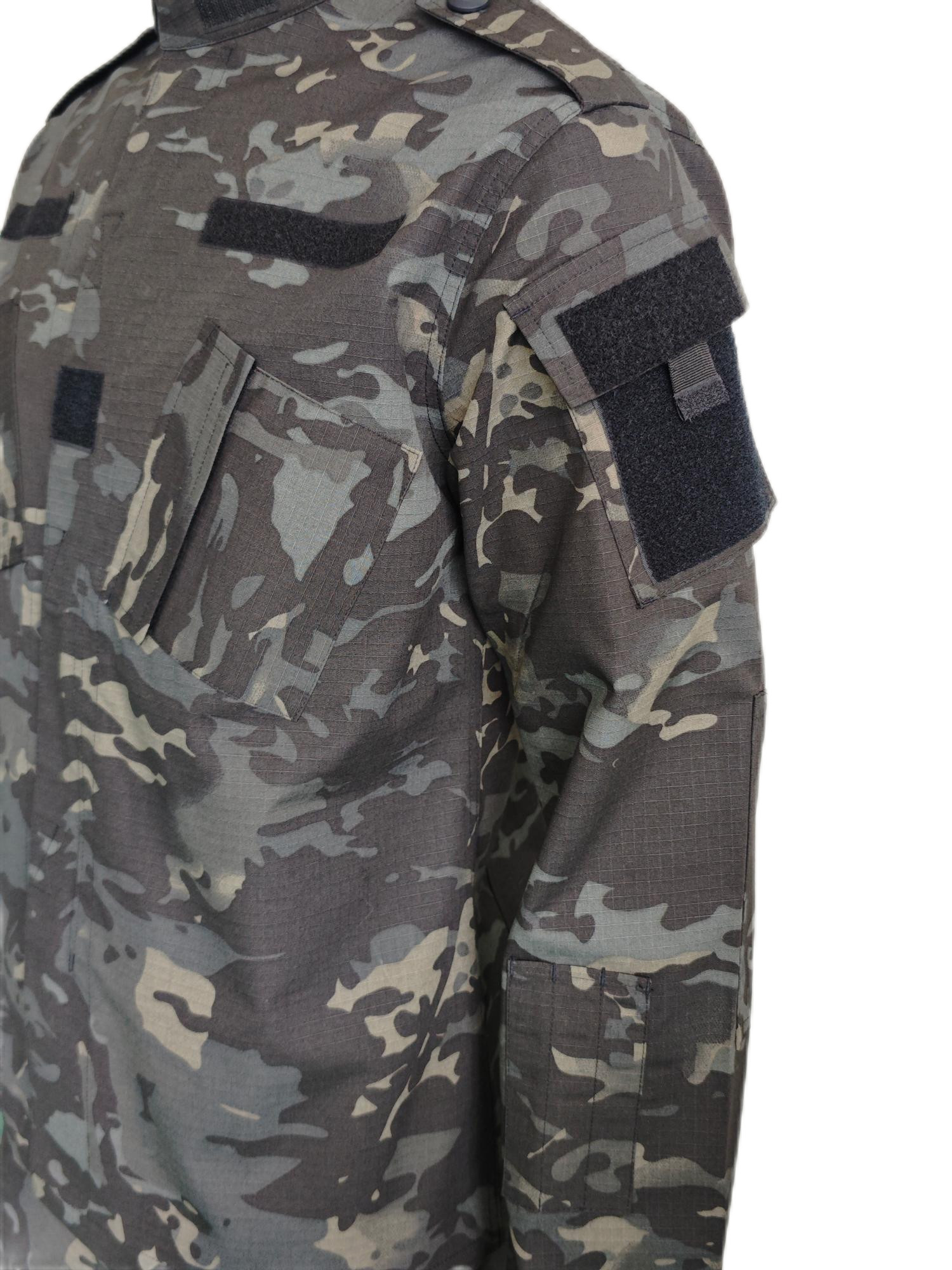 Black Ops ACU Tactical Uniform - 65/35 Poly-Cotton Combat Blend