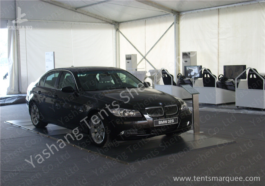 20x25M Car Show Outdoor Exhibition Tents , Luxury Custom Canopy Tents