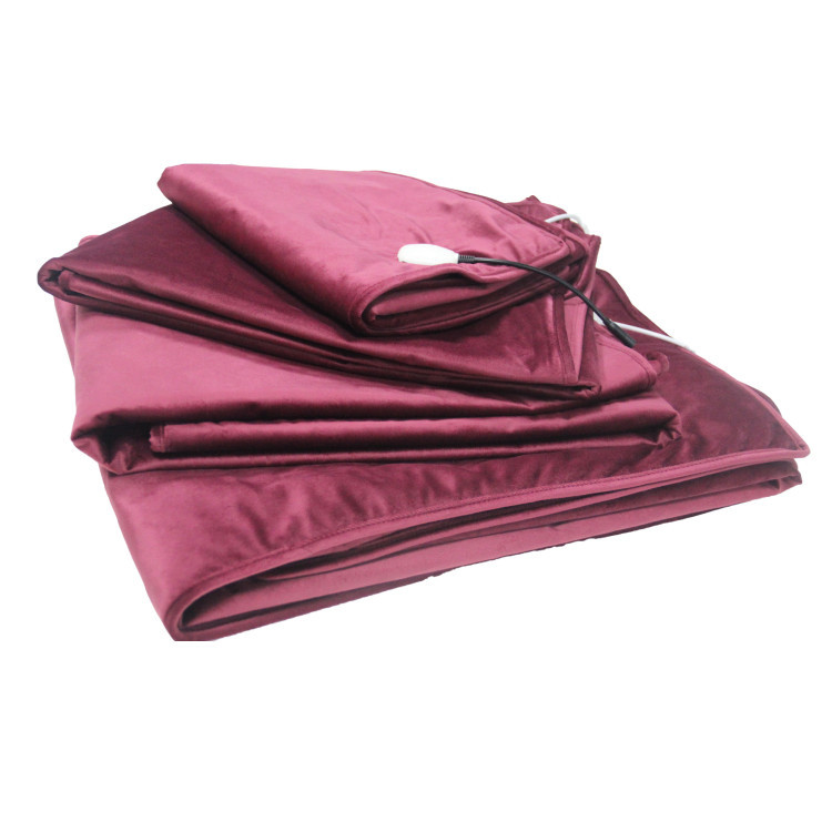 Low Voltage Far Infrared Fast Heating Electric Blanket Graphene Comfort Control Safest Portable Usb