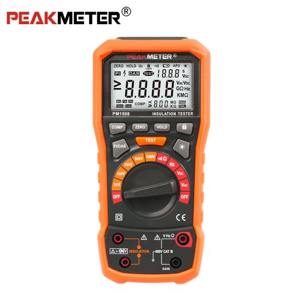 PM1508 100MOhm insulation test 600V 1KHz Handheld Insulation Resistance