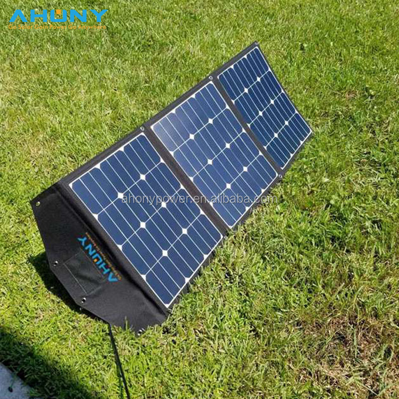 Mono Portable Mini ecoflow cell Solar Panel solar charger supplier factory manufacturer for camp rv battery