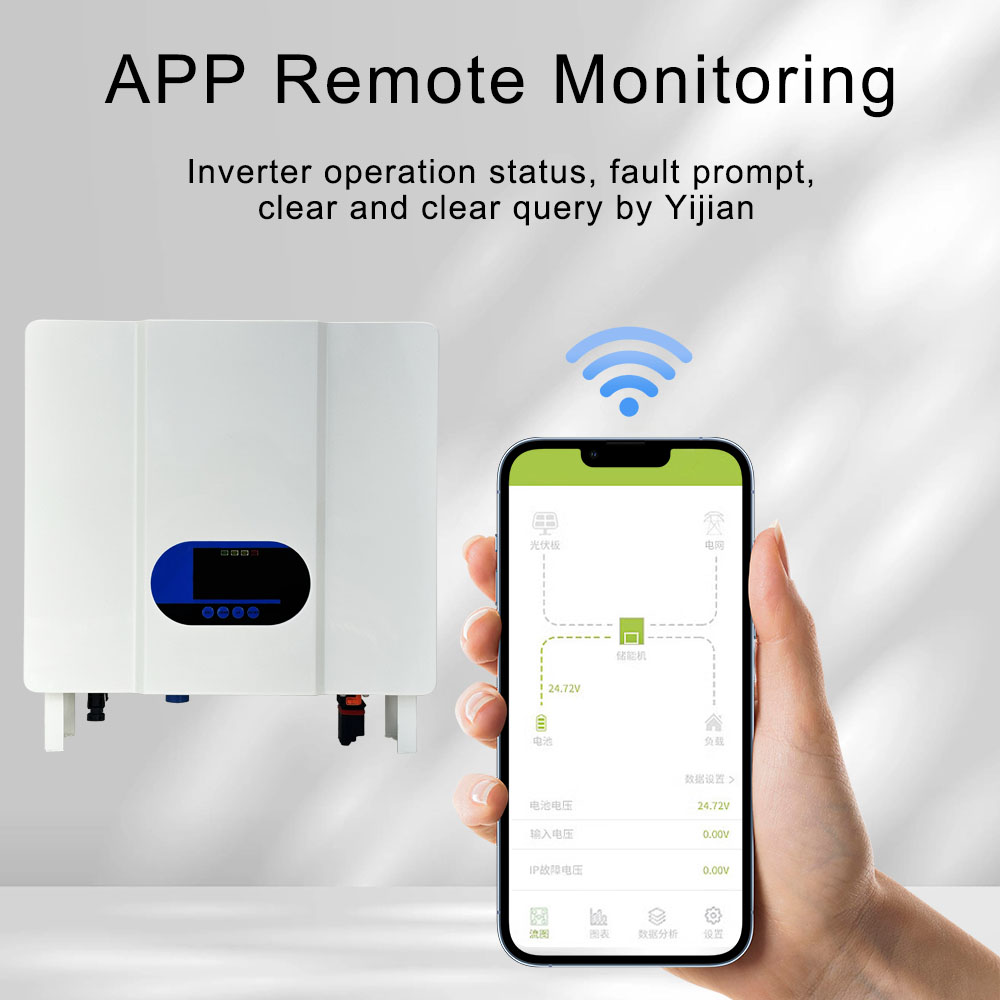3.5kw Home Off Grid Solar Inverter 24v 3000w Single Phase 3kw 3kva With Mppt Controller