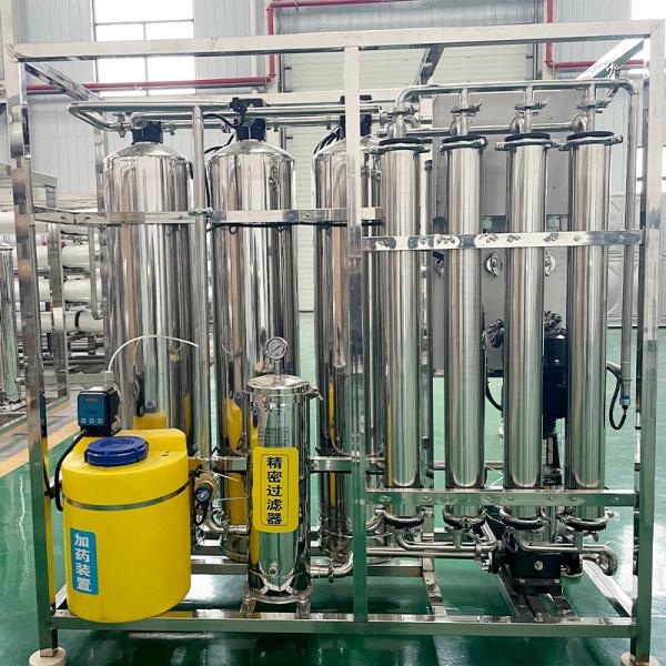1000L / H Full Automatic RO Water Plant For Hotel Drinking Water Purifying