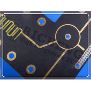  10mil RT duroid 5880 PCB Dual Layer Copper Filled Via Manufactures