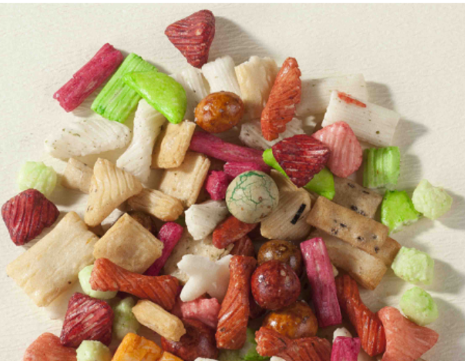 Squid Rolls Healthy Grain Snacks fluffy Crispy Rice Crackers