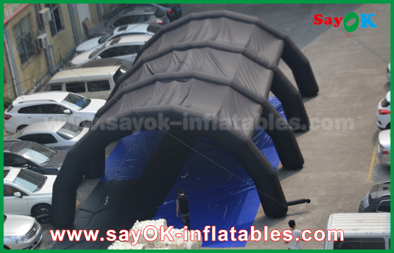 Inflatable Tent Camping Customized 0.55 Mm PVC Tarpulin Inflatable Tunnel Tent For Advertising / Promotion