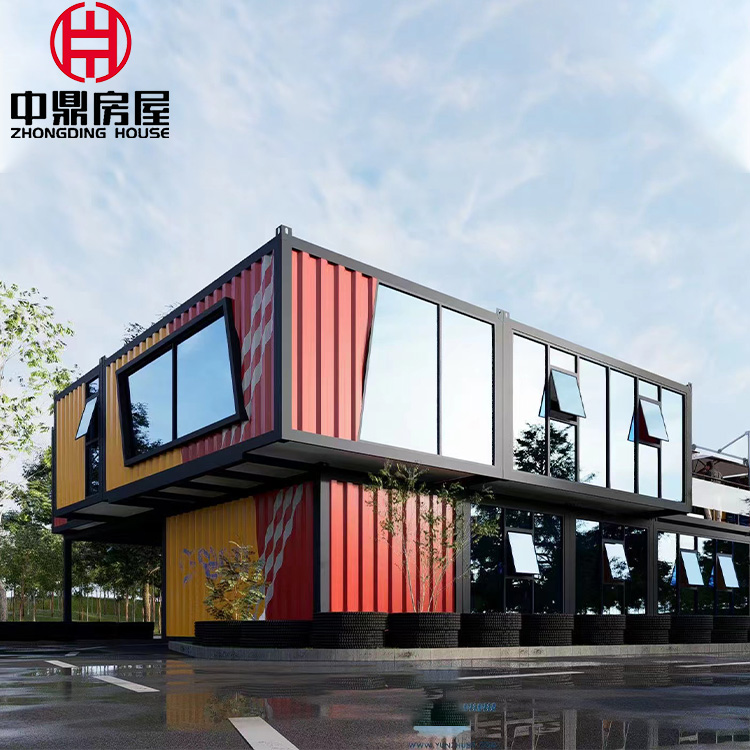 Steel Design Style Modern Fast Assembly Expandable Tiny Home House Kit with Bathroom