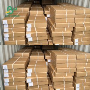 36'' x 500ft 92 Brightness 20lb CAD Plotter Paper Uncoated Bond Roll 3'' Core