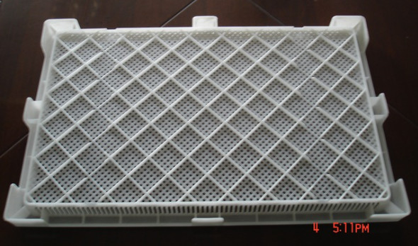 Rectangle Softgel Drying Tray Food Grade PP 760 X 490 X 55mm