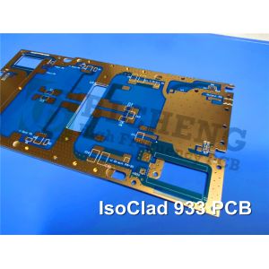  RF PCB on IsoClad 933 15mil laminates Immersion Gold Circuits Manufactures