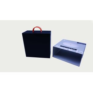 Wireless Electronics Packaging Box With Handle and Sleeve Matt PP lamination,