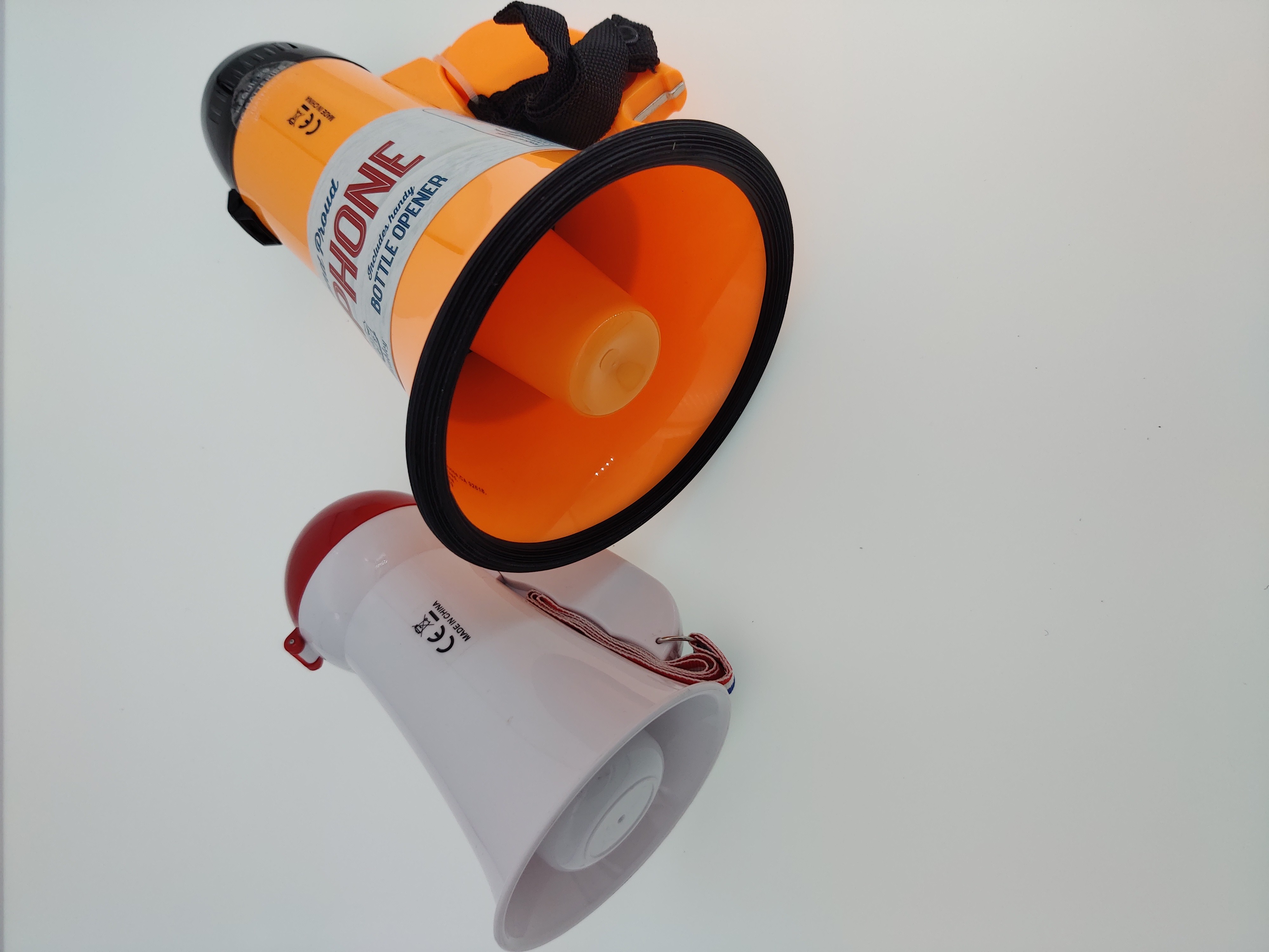 5W 15W Outdoor Megaphone Speaker Horn 1.2A Lightweight Megaphone