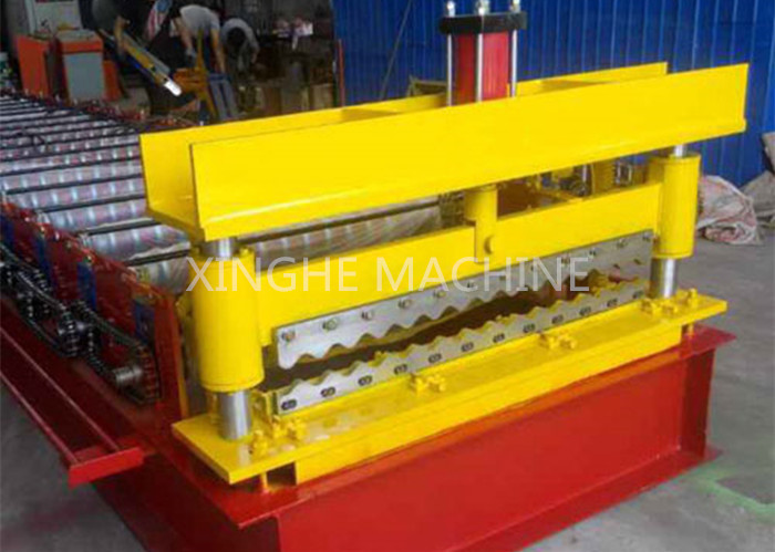 Automatic Wall Panel Roll Forming Machine , Sheet Metal Roll Forming Machine